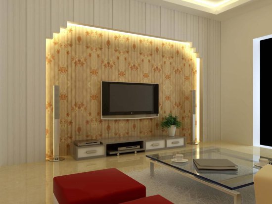 8种客厅<em>电视墙装修</em>材料，你喜欢哪一种？