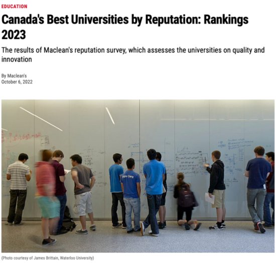 善择留学资讯。2023加拿大<em>麦考林</em>大学排名发布！麦吉尔大学继续...