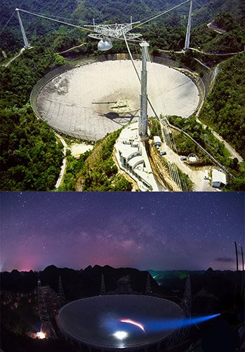 中国 贵州/视线转回地面，9月25日，世界上最大的单口径射电望远镜FAST在...