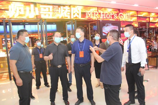 郑州市二七区人大常委会视察国家食品安全示范城市创建工作