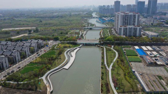 上海嘉定区<em>横沥</em>河水岸文脉贯通，即将对外开放
