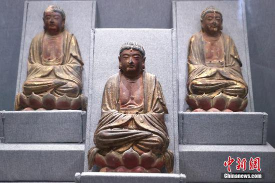 <em>台湾</em>中华人间<em>佛教</em>联合总会捐赠文物仪式在北京举办