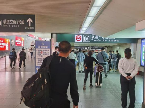 关闭3年后，上海火车站换乘地铁的“直联通道”今起恢复通行