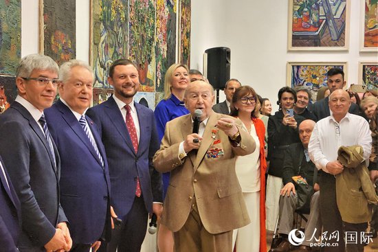 俄罗斯艺术大师采列捷利美术作品展在莫斯科举行