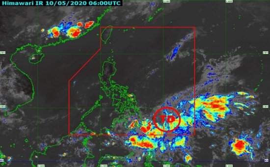 菲律宾2020年第一个<em>热带气旋形成</em>