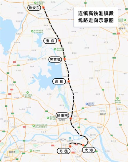 春节前江苏有望迎来3条高铁，淮镇和盐通下个月开通