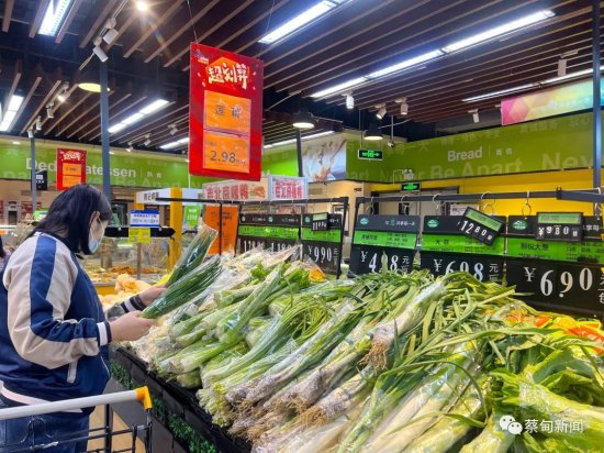记者实地探访蔡甸各大超市：货源充足！