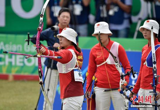 中国奥运阵容出征射箭世界杯上海站 韩国有保留