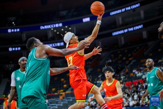 篮球——全明星队2023中国行比赛在东莞举行