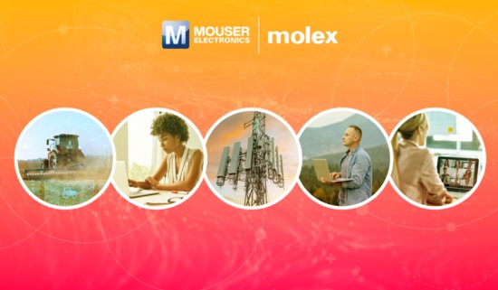 Molex与贸泽联手推出射频连接器内容中心