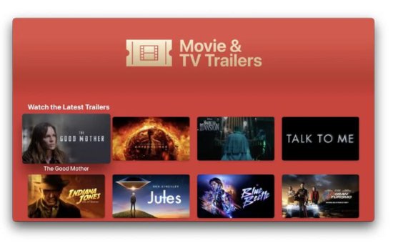 苹果将ImageTitle Movie Trailers融入Apple TV应用，提升用户观...