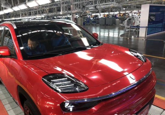 奇瑞最新纯电动SUV车型S61正式下线，明年上市