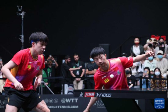 乒乓球——WTT2024沙特大满贯：马龙/<em>王楚钦</em>晋级决赛