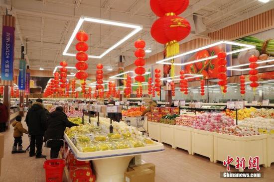多伦多华人超市新春气氛渐浓