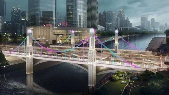设计图曝光！潍坊白浪河“东风桥”重建方案来了！