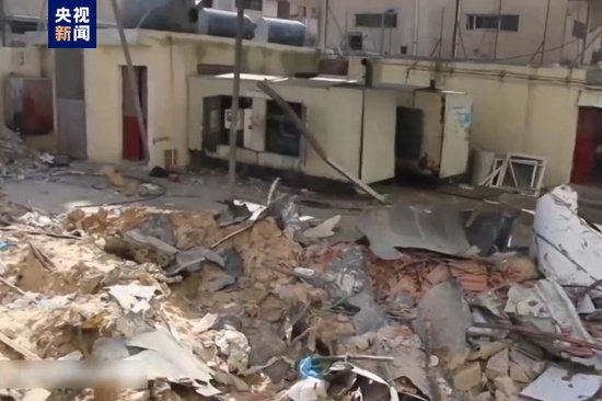 加沙地带汗尤尼斯医院<em>建筑</em>和<em>设备</em>遭到严重破坏