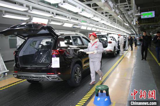 2023年安徽<em>汽车</em>产业营收1.16万亿元 新能源车产量增逾六成