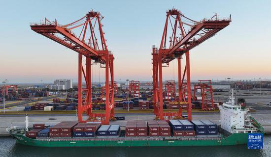 河北<em>唐山</em>港前三季度外贸货物吞吐量同比增长23.21％