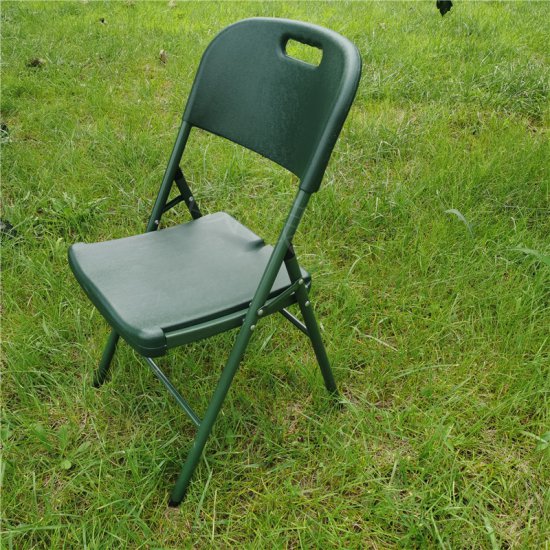 中空吹塑椅<em> 折叠椅</em>、?营房便携椅 户外公园椅 厂家直销