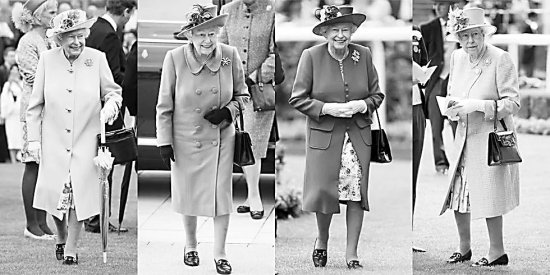 女王<em>穿</em>搭风，英国人追随70年