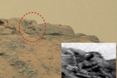 UFO爱好者称在火星上发现巨大<em>佛像</em>