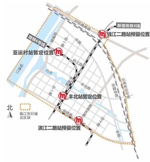 <em>杭州</em>地铁6号线拟新增"亚运村站" 亚运村6月前开工