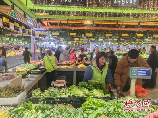 <em>郑州有家</em>智慧农贸市场 免费为市民送蔬菜