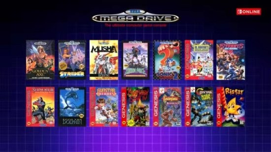 N64和Mega Drive系列作品将加入NS Online