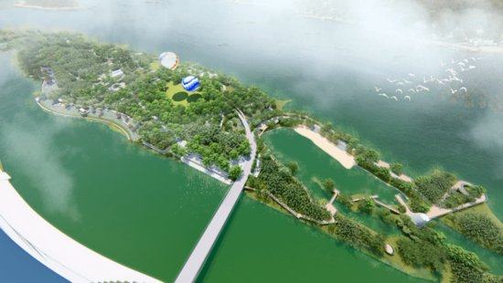 <em>河源</em>高新区东洲坝湿地水生态公园明年4月建成开放