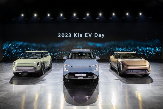 起亚在“Kia EV Day”上发布EV5<em>及</em>两款概念<em>车型</em> 加速电动汽车...