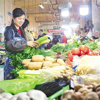 北碚：农贸市场严格管理 物资保供