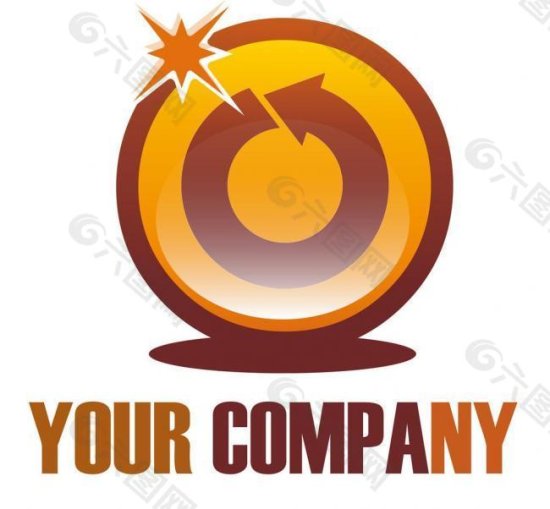 <em>公司</em>logo矢量素材图片