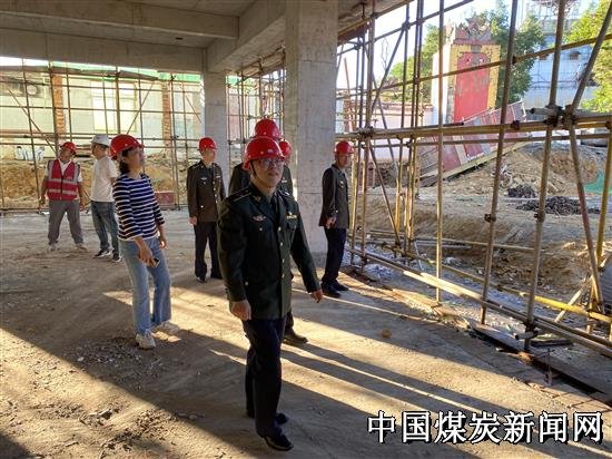 川煤华荣救消总队在攀枝花调研救援基地基础设施升级改造项目