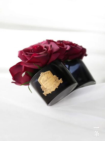 法国贵族香氛COTE NOIRE，手工制花，定格一朵永不凋零的玫瑰
