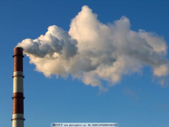 工业 烟囱/工业污染0078