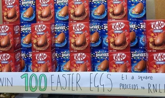 英媒：错订720个彩蛋，苏格兰店主将错就错办慈善抽奖