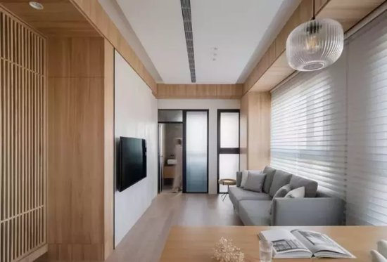 日式<em>风小户型客厅装修</em> 给你一个简单的家居环境 温馨又实用！