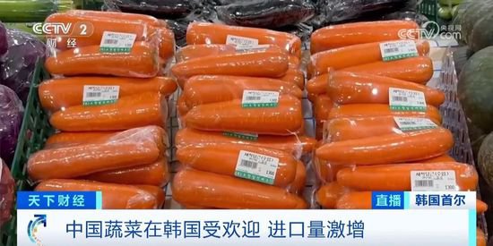 <em>韩国</em>国产果蔬价格高企 中国蔬菜进口量出现猛增