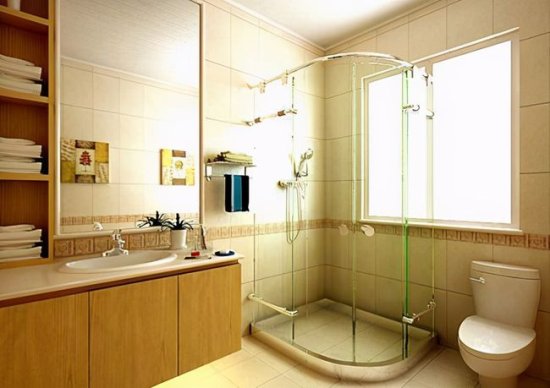 越来越多人喜欢在<em>卫生</em>间安装独立淋浴房，干湿分离，太聪明了