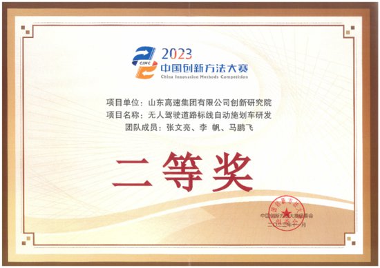山东高速集团在中国创新方法大赛中取得佳绩