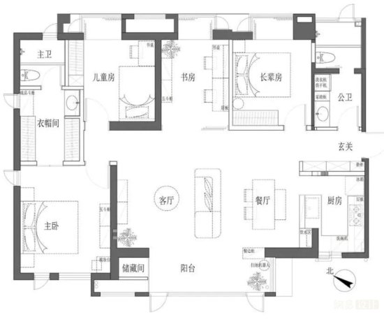 嘉和缘|细节控的家,极简主义+日式意境