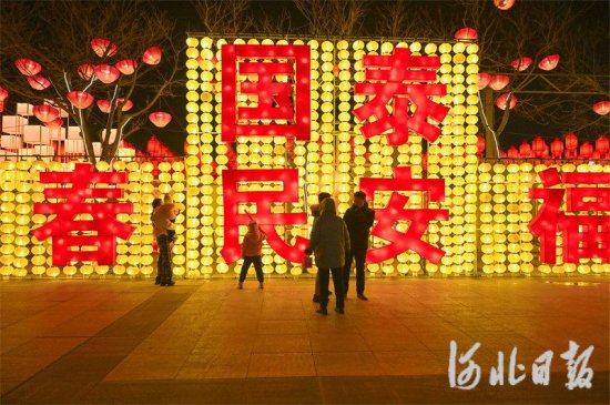 中国年·最唐山⑥｜南湖花灯 满园花火 渲染一城春色
