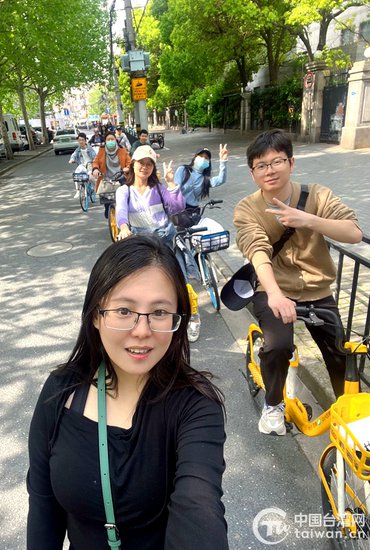 两岸青年漫骑兜转<em>上海</em>滩 收获友谊和温暖
