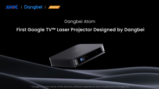 华曦达和联发科技助力当贝发布全球首款Google TV智能激光投影...