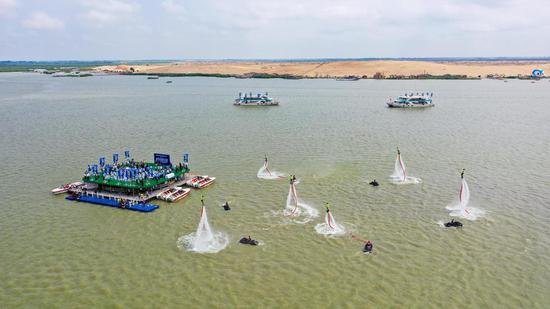 2022中国水上摩托艇联赛宁夏沙湖大奖赛完美收官