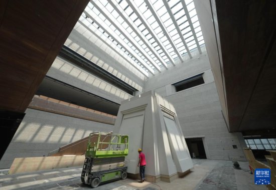 山海关中国长城博物馆建设进入内部<em>装修</em>阶段