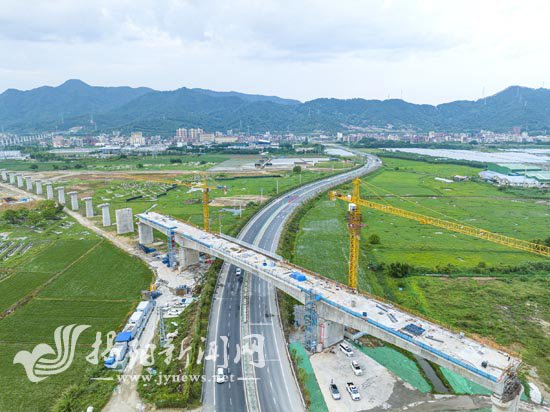 揭惠铁路普宁段建设加速推进 全长40.47公里