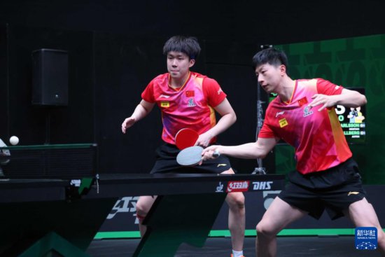 <em>乒乓球</em>——WTT2024沙特大满贯：马龙/王楚钦晋级决赛