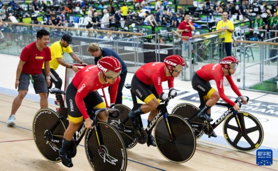 场地自行车——残疾人世锦赛：中国队位列金牌榜第一