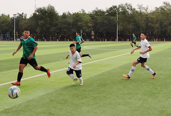 2023年宁夏青少年校园<em>足球联赛</em>在平罗拉开战幕
